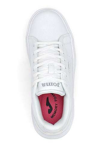 Sneakers Bianche Con Flatform Joma Princeton Lady