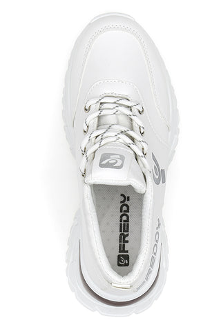 Weiße Chinky-Sneaker Freddy 7565