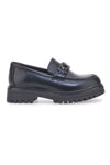 Schwarze Slipper mit Plateau-Café kosten 695151
