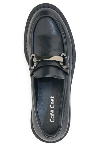 Mokassins Cafe' Cost 2613016 Schwarz