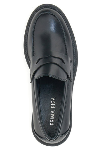 Prima Riga Slipper mit Absatz 1868315 Schwarz