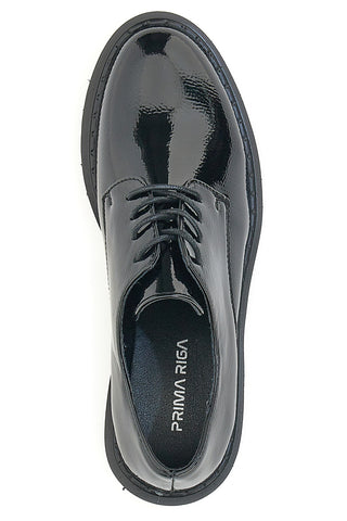 Scarpe Stringate Nere Prima Riga 220013