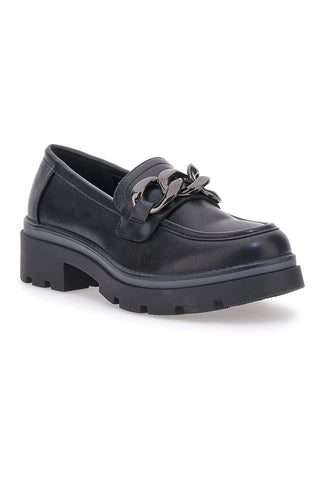 Mocassino Nero Prima Riga 236