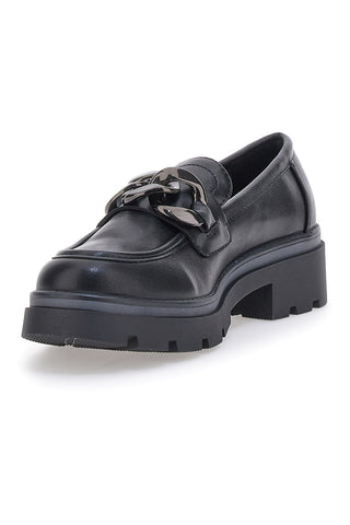 Mocassino Nero Prima Riga 236