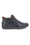 Schwarze hohe Schuhe aus echtem Leder Pittarello 21503