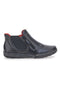 Schwarze hohe Schuhe aus echtem Leder Pittarello 21503