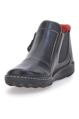 Schwarze hohe Schuhe aus echtem Leder Pittarello 21503
