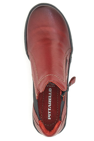 Pittarello Echtleder Rote Hohe Schuhe 21503