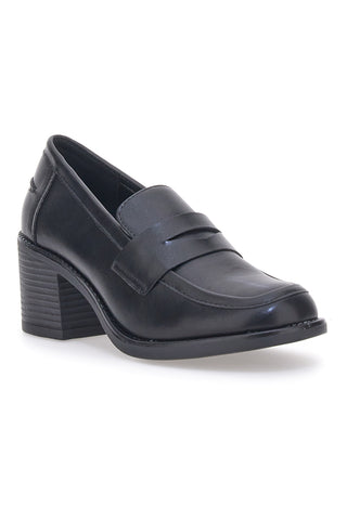 Mocassino con Tacco Nero Energy 170