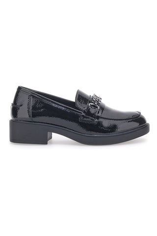 Black Energy 281 Mokassins aus Lackleder