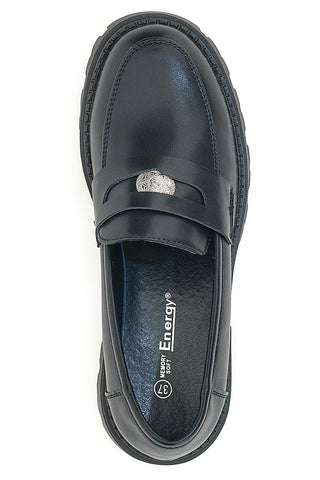 Mocassini Chunky Nero Energy 209