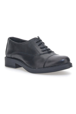 Pittarello Class 203 Schnürschuhe aus schwarzem Echtleder
