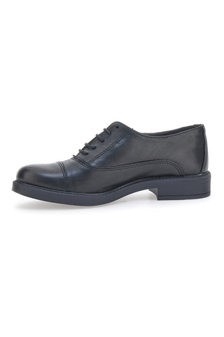 Pittarello Class 203 Schnürschuhe aus schwarzem Echtleder