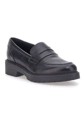 Pittarello Glam schwarzer Mokassin 842120