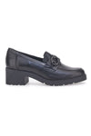 Mocassino Nero con Tacco Pittarello Glam 85145