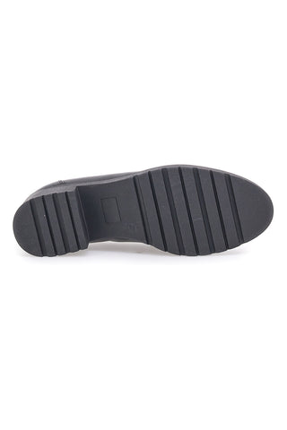 Mocassino in Pelle Nera Pittarello Glam 85035