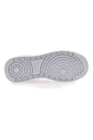Sneakers Bianche e Oro Soprani City Pu Mirror Glitter