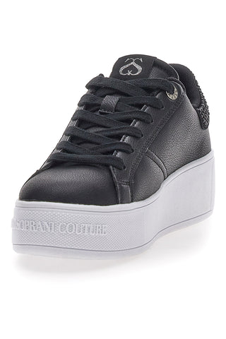 Sneakers Nere Soprani Queen Crystal