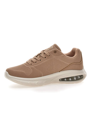 Sneakers Beige Soprani Sport Pau Glitter