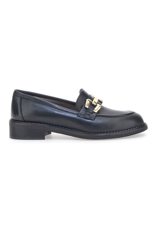 Mocassini Pittarello Look 3026 Nero Vera Pelle
