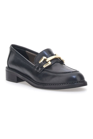 Pittarello Look 3026 Schwarze Echtleder-Loafer