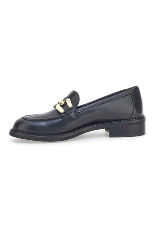 Pittarello Look 3026 Schwarze Echtleder-Loafer