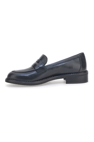 Pittarello Look 3022 Schwarze Echtleder-Loafer