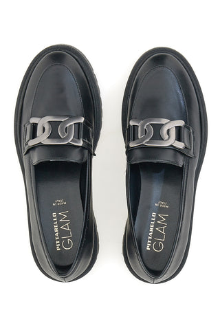 Pittarello Glam Loafers 3501 Schwarz