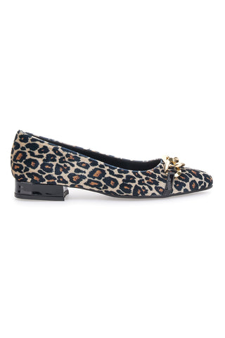 Ballerine a Punta Pittarello Glam 3502 Nero Leopardato