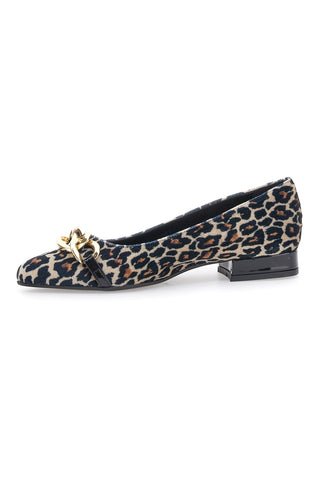 Ballerine a Punta Pittarello Glam 3502 Nero Leopardato