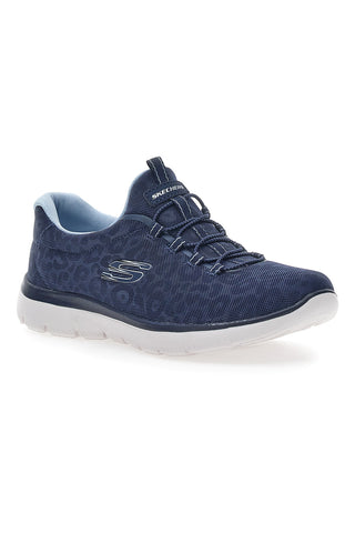 Skechers Summits-Sparkling Spots blaue Turnschuhe