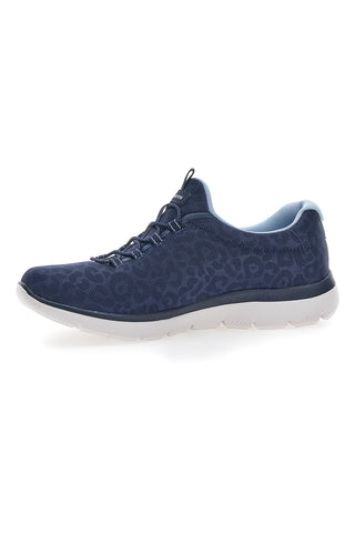Skechers Summits-Sparkling Spots blaue Turnschuhe