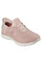 Skechers Summits-Dazzling Haze Pink Slip-On Sneakers Rosa