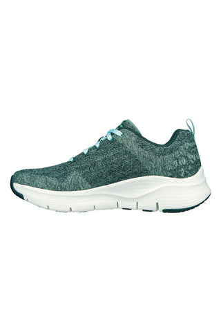 Skechers Arch-Fit Comfy Wave Graue Turnschuhe