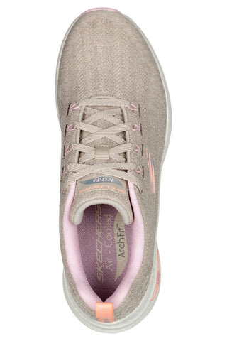 Sneakers Skechers Arch-Fit Comfy Wave Rosa