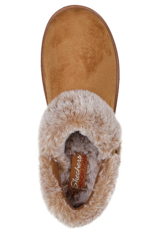 Pantofole Skechers Cozy Campfire Fresh Toast Marroni