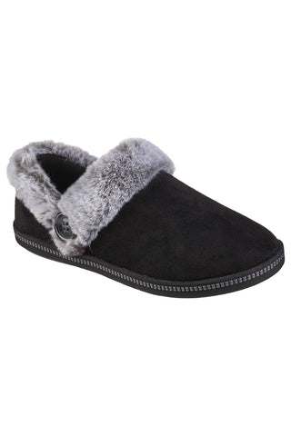 Pantofole Skechers Cozy Campfire Fresh Toast Nere