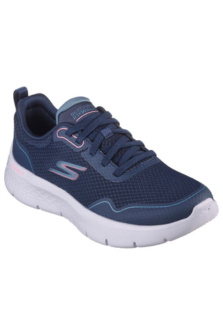 Blaue Skechers Go Walk Flex Night Galaxy Sneakers