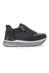 Sneakers Platform Inblu 353 IN Nere