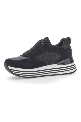 Sneakers Platform Inblu 353 IN Nere