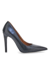 Schwarze Pumps mit spitzer Spitze und Stilettoabsatz Pittarello Couture 1380