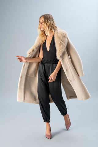 Décolleté rosa antico con tacco a campana Pittarello Couture 1354