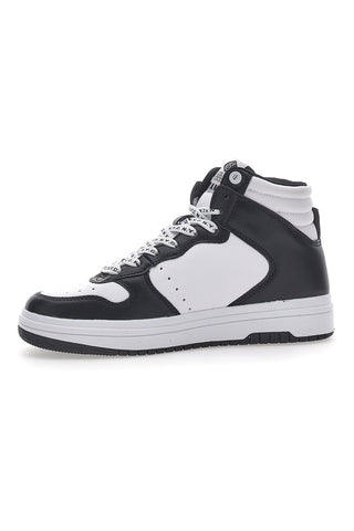 Sneakers Mid Cut Nere-Bianche Cotton Belt Scottie