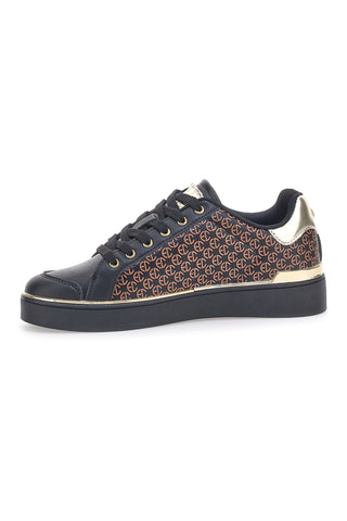 Enrico Coveri Guenda LH Metal Black Sneakers