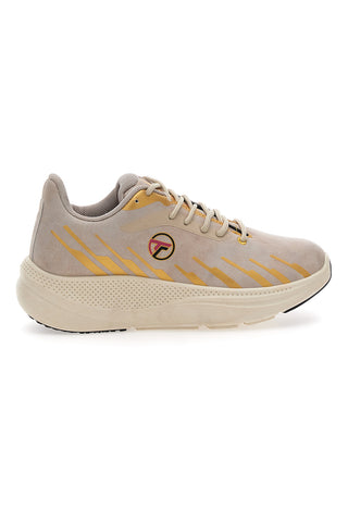 Sneakers mit Plateau Beige The First 325302