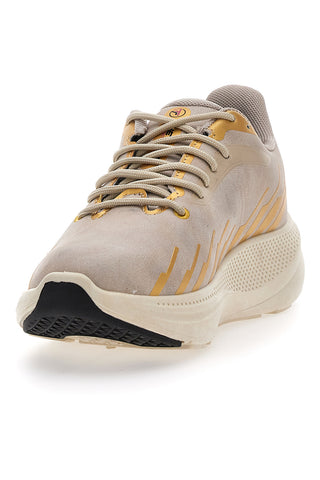 Sneakers mit Plateau Beige The First 325302