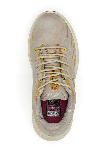 Sneakers mit Plateau Beige The First 325302