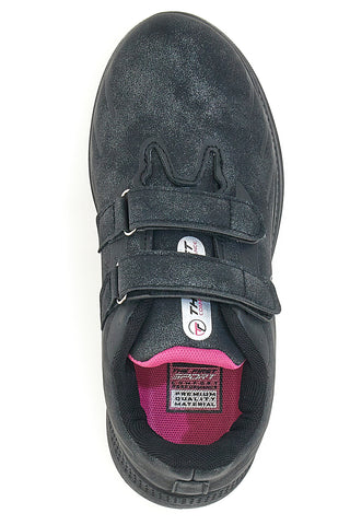 Sneakers Nere con Velcro The First 325305