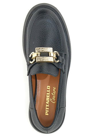 Mocassini Neri Pittarello Couture 019606