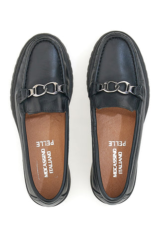 Mocassini Mocassino Italiano 8200 Neri
